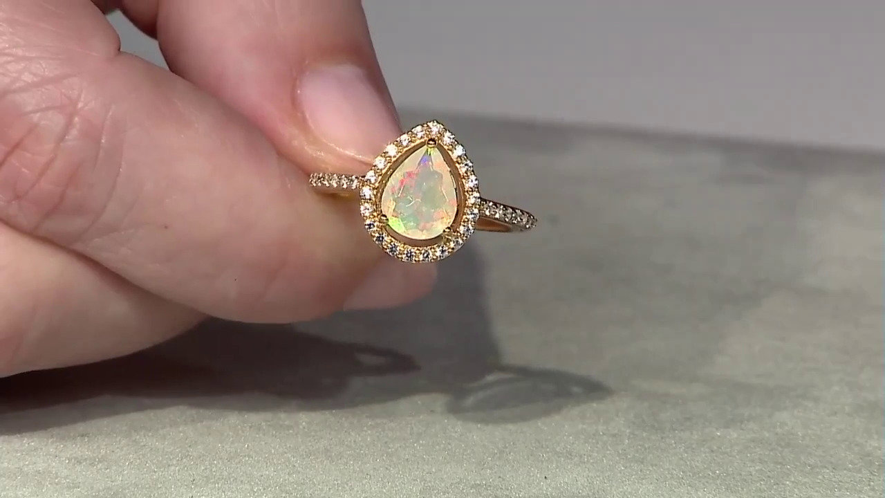 Video Welo Opal Silver Ring