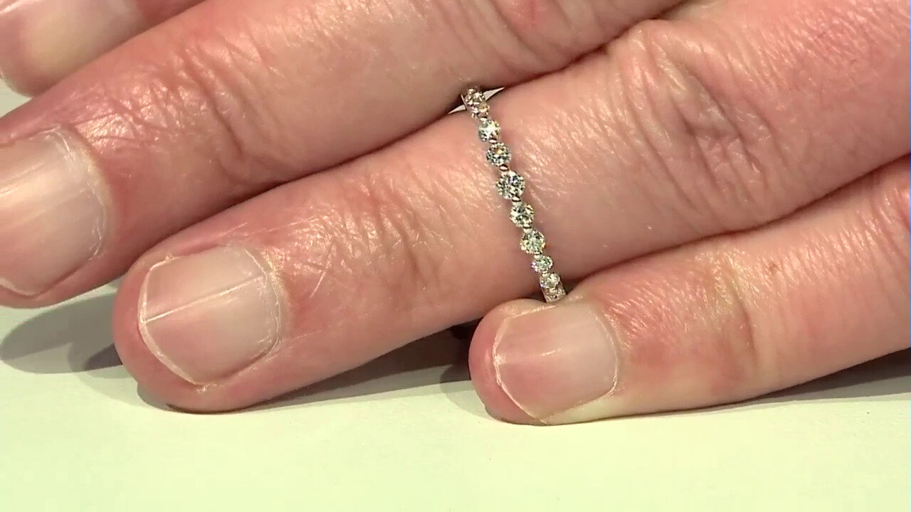 Video Gouden ring met een SI2 (H) Diamant (CIRARI)