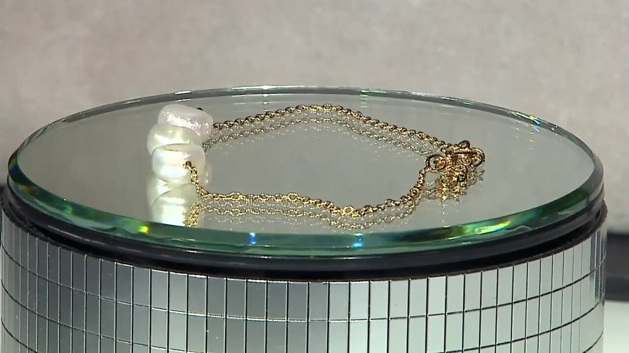 Video Zilveren armband met zoetwater kweekparels (Joias do Paraíso)