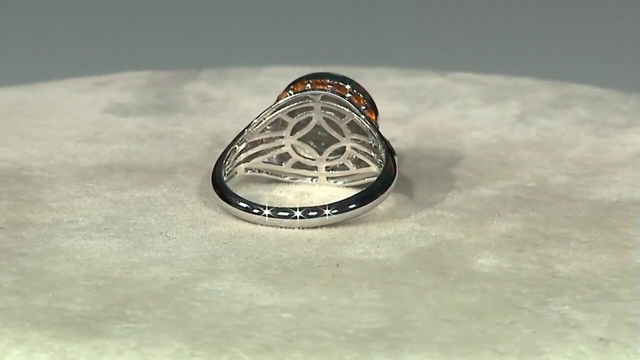 Video Copper Maniry Labradorite Silver Ring (KM by Juwelo)