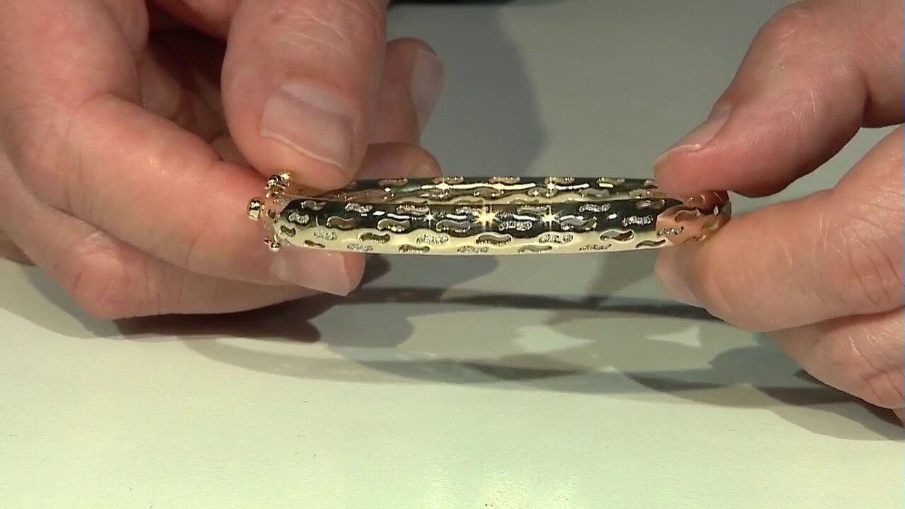 Video Bracciale in oro con Diamante I2 (I) (Ornaments by de Melo)
